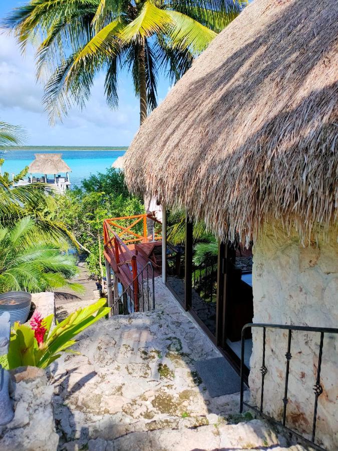 Villa Ensueno, Lagoon Private Front Bacalar Exterior photo